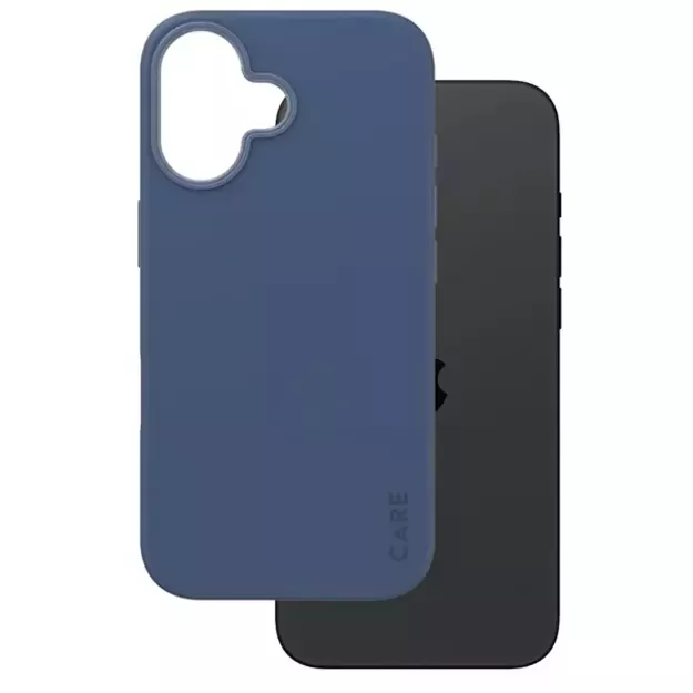 CARE by PanzerGlass Fashion Case iPhone 16 6.1&quot  blue/blue MagSafe 1381 1