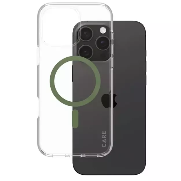 CARE by PanzerGlass Flagship Case iPhone 16 Pro Max 6.9&quot  green/green MagSafe 1372 4