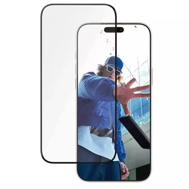 PanzerGlass Ceramic Screen Protector iPhone 16 Pro Max 6.9&quot  Ultra-Wide Fit 2856 1