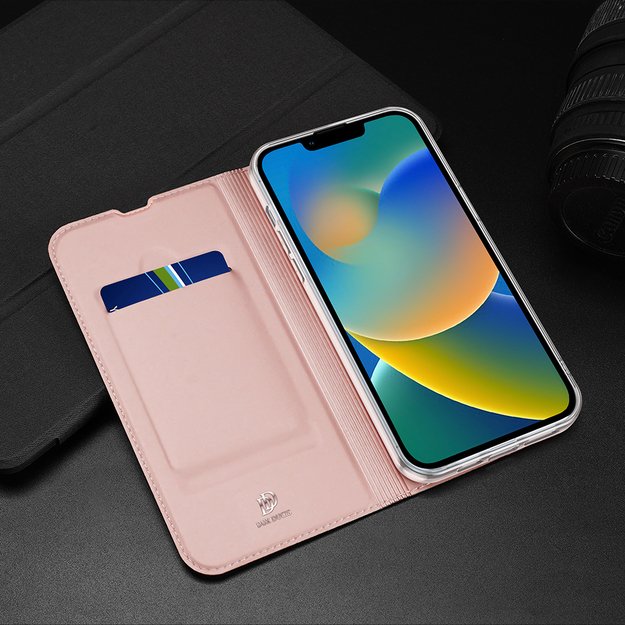 Dux Ducis Skin Pro Holster Flip Cover for iPhone 14 Plus blue 42