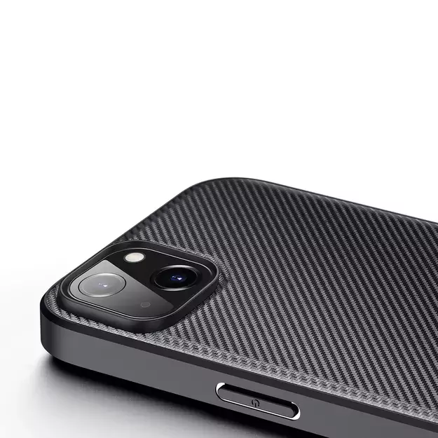 Dux Ducis Fino case cover nylon covered iPhone 14 Plus black 19