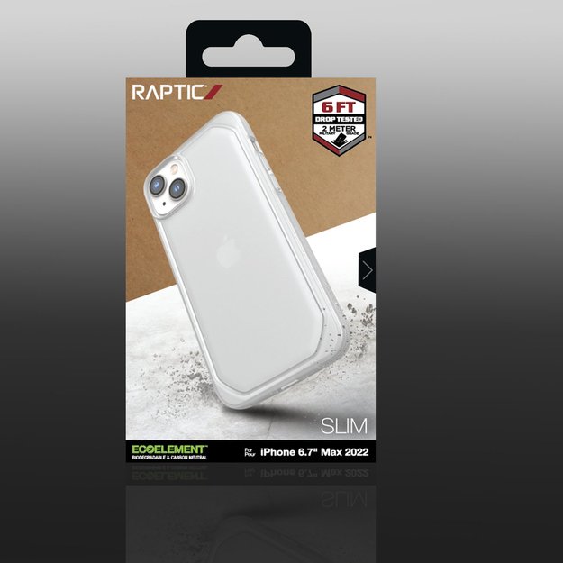 Raptic X-Doria Slim Case iPhone 14 back cover clear 17