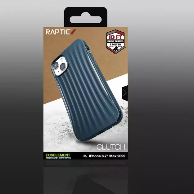 Raptic X-Doria Clutch Case iPhone 14 Plus back cover blue 10