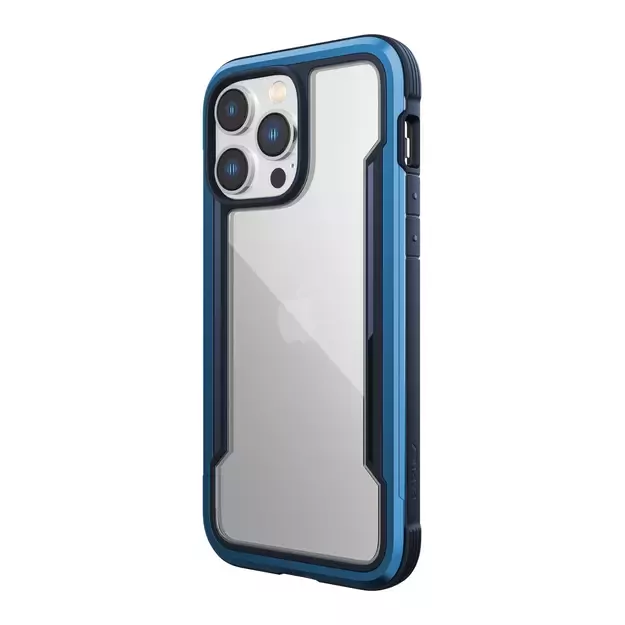Raptic X-Doria Shield Case iPhone 14 Pro Max armored cover blue 6