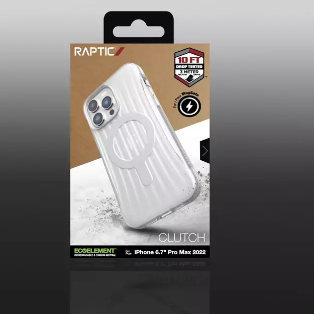 Raptic X-Doria Clutch Case iPhone 14 Pro Max with MagSafe back cover transparent 4