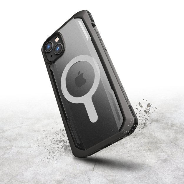 Raptic X-Doria Secure Case for iPhone 14 Pro Max with MagSafe armored cover black 3
