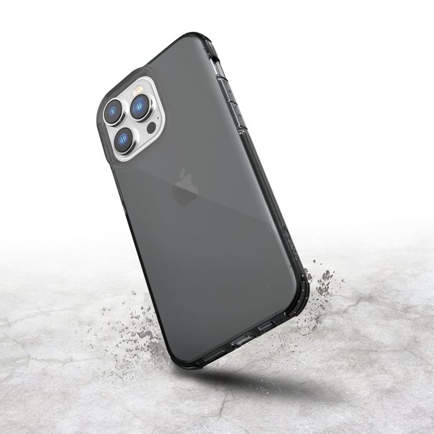 Raptic X-Doria Clear Case iPhone 14 Pro armored cover gray 4