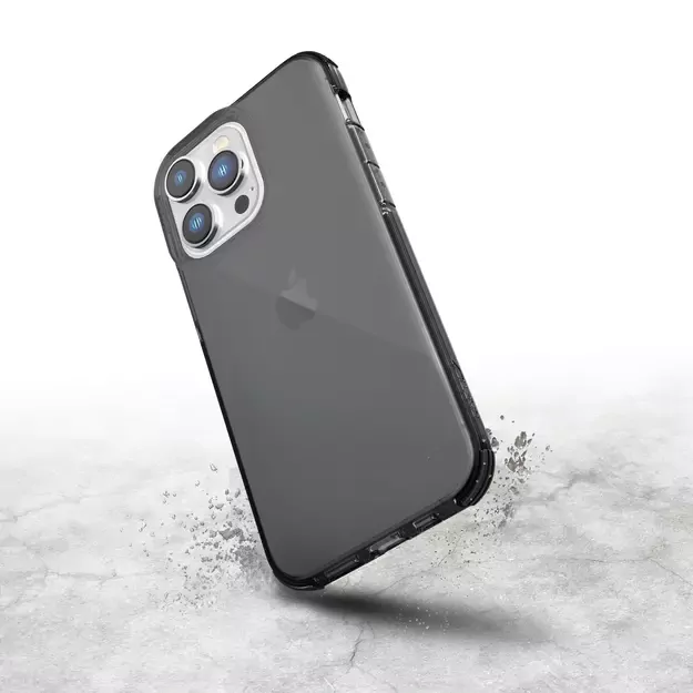 Raptic X-Doria Clear Case iPhone 14 Pro armored cover gray 1