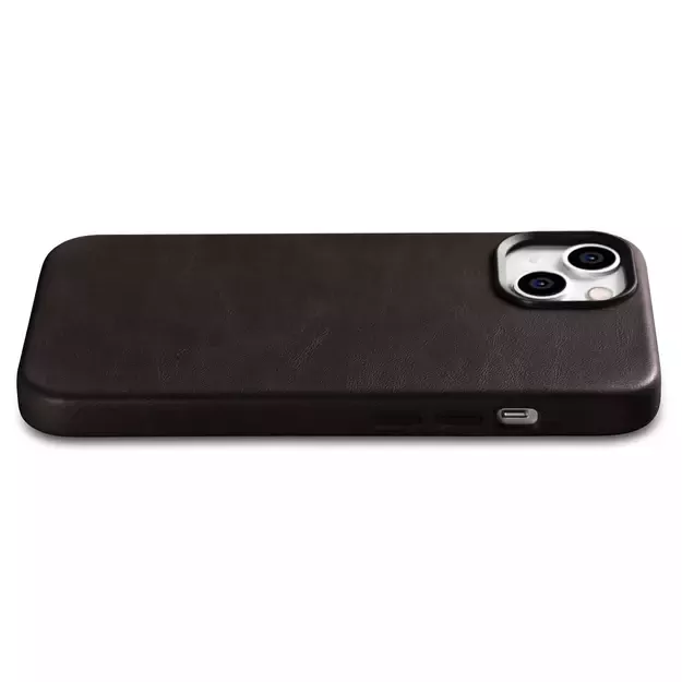 iCarer Oil Wax Premium Leather Case iPhone 14 Plus Magnetic Leather Case with MagSafe Brown (WMI14220703-BN) 26