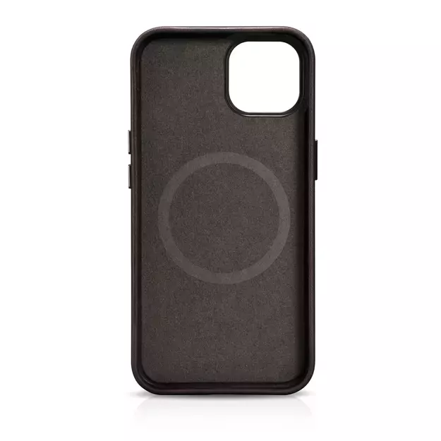 iCarer Oil Wax Premium Leather Case iPhone 14 Plus Magnetic Leather Case with MagSafe Brown (WMI14220703-BN) 19
