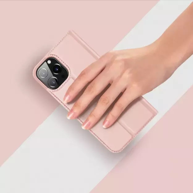 Dux Ducis Skin Pro Bookcase type case for iPhone 13 Pro Max pink 11