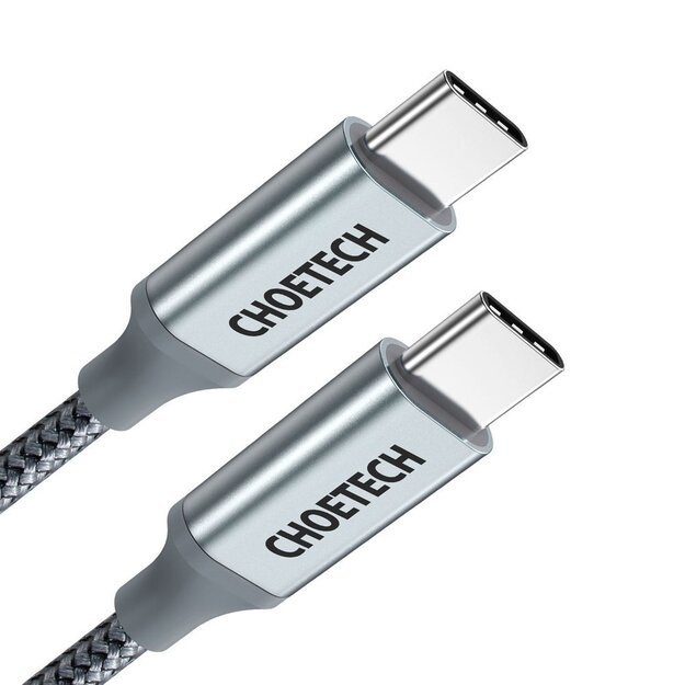 Choetech XCC-1002-GY USB-C - USB-C PD QC cable 100W 5A 480Mb/s 1.8m - gray 2