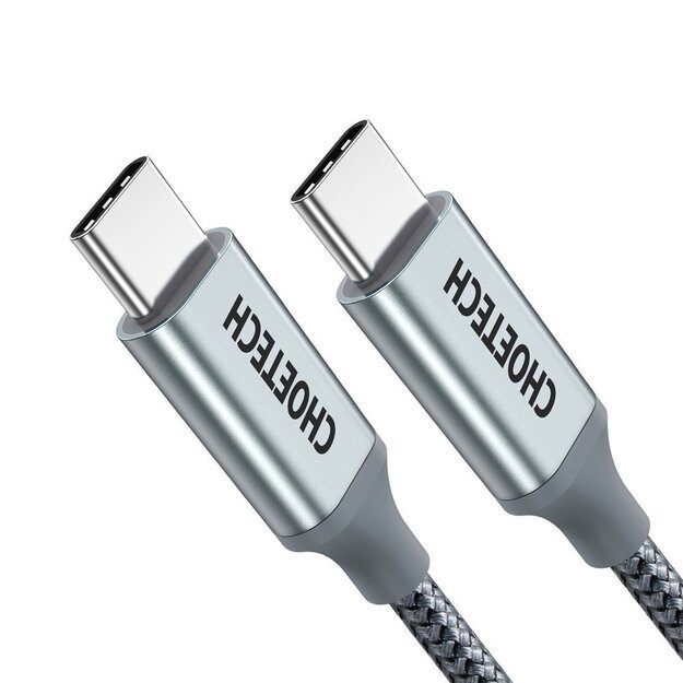 Choetech XCC-1002-GY USB-C - USB-C PD QC cable 100W 5A 480Mb/s 1.8m - gray 1