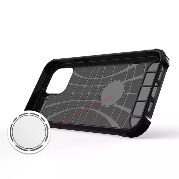 Hybrid Armor Case Tough Rugged Cover for iPhone 13 Pro blue 4