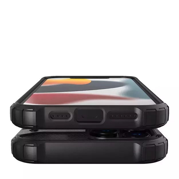 Hybrid Armor Case Tough Rugged Cover for iPhone 13 Pro blue 7