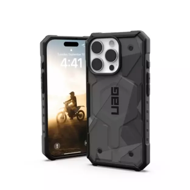 UAG Pathfinder SE Magsafe iPhone 16 Pro Case - Gray 2