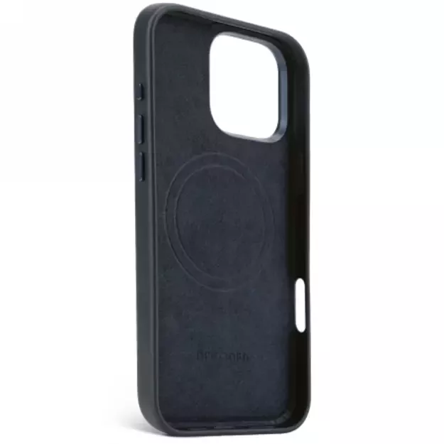 Decoded Leather Backcover MagSafe case for iPhone 16 Pro Max - navy blue 2