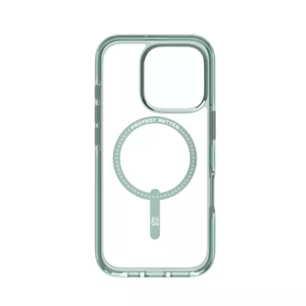 ZAGG Santa Cruz Snap MagSafe iPhone 16 Pro Case - Green 1