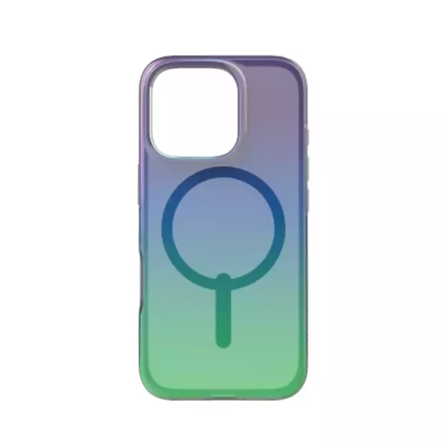 ZAGG Milan Snap Case with MagSafe for iPhone 16 Pro - Green/Purple
