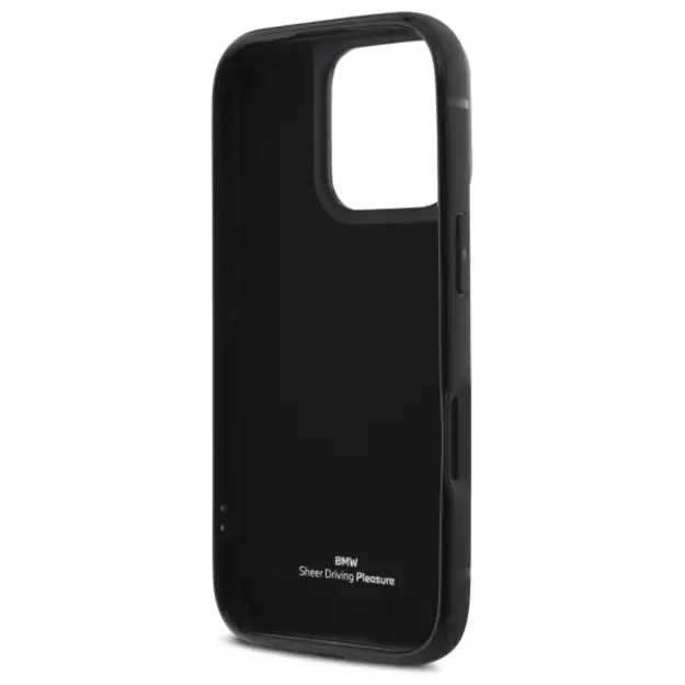 BMW Sign Leather Cardslot Case for iPhone 16 Pro Max - Black 6