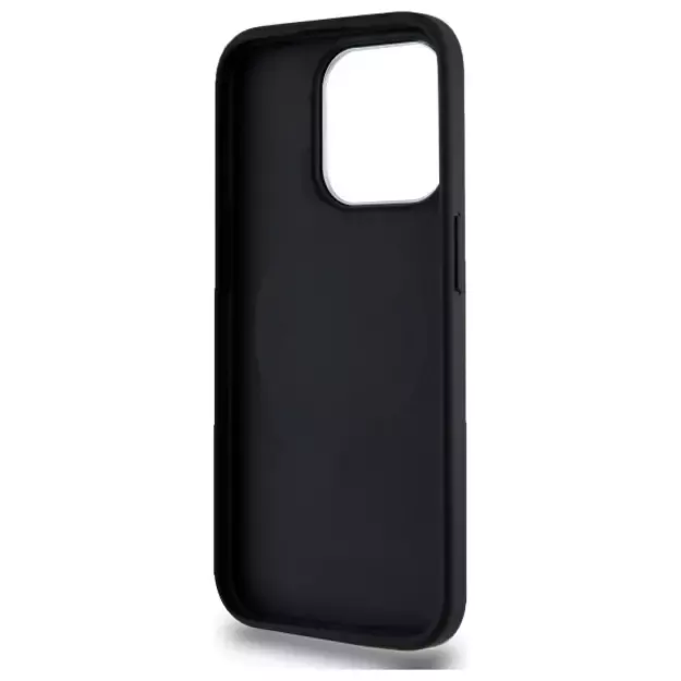 DKNY Plain Logo MagSafe iPhone 15 Pro Max Case - Black 6