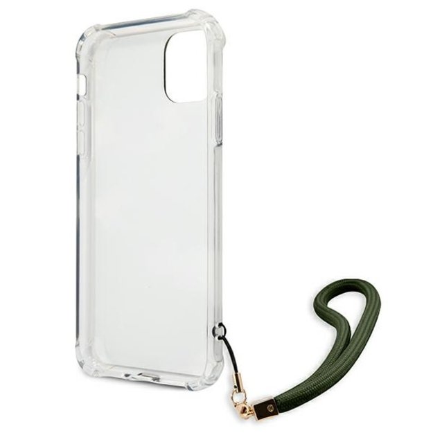 Guess GUHCN61KSARKA iPhone 11 6.1&quot  / Xr green/khaki hardcase Camo Collection 13