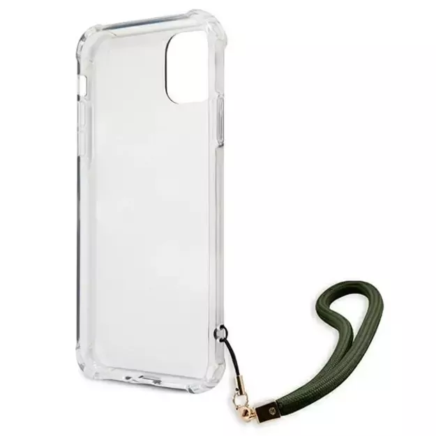 Guess GUHCN61KSARKA iPhone 11 6.1&quot  / Xr green/khaki hardcase Camo Collection 6