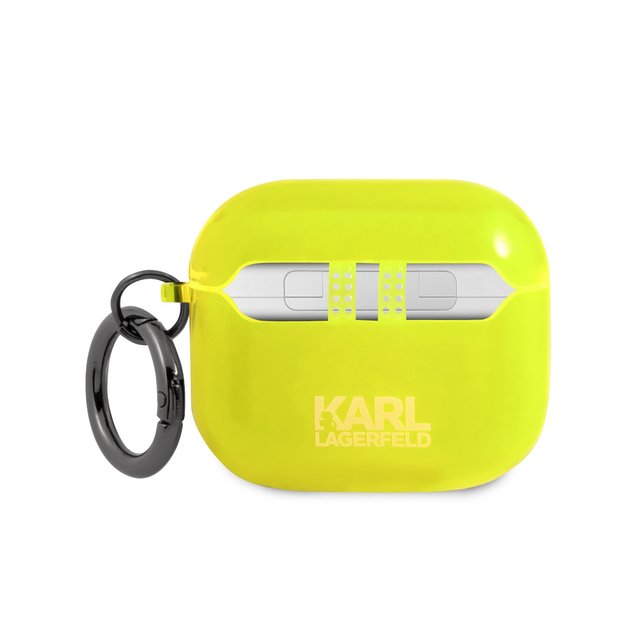 Karl Lagerfeld KLA3UCHFY AirPods 3 cover żółty/yellow Choupette 3