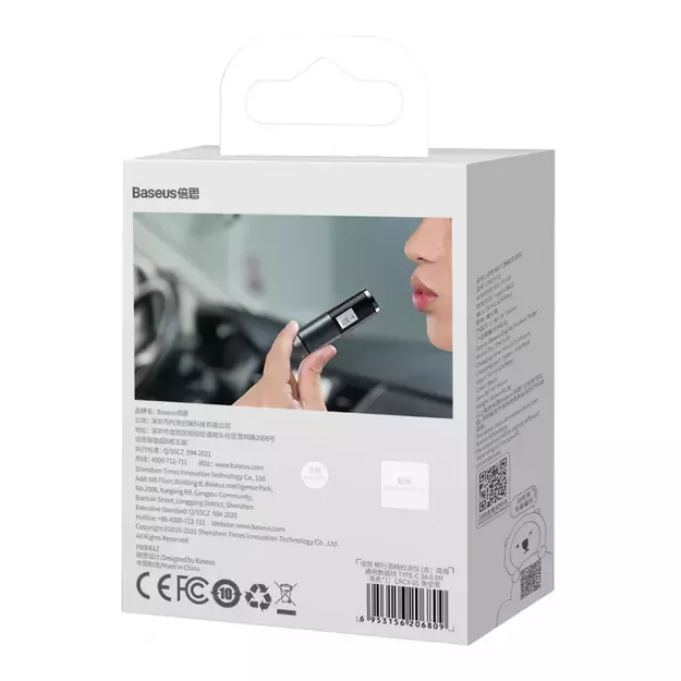 Baseus breathalyzer (CRCX-01) - black 5