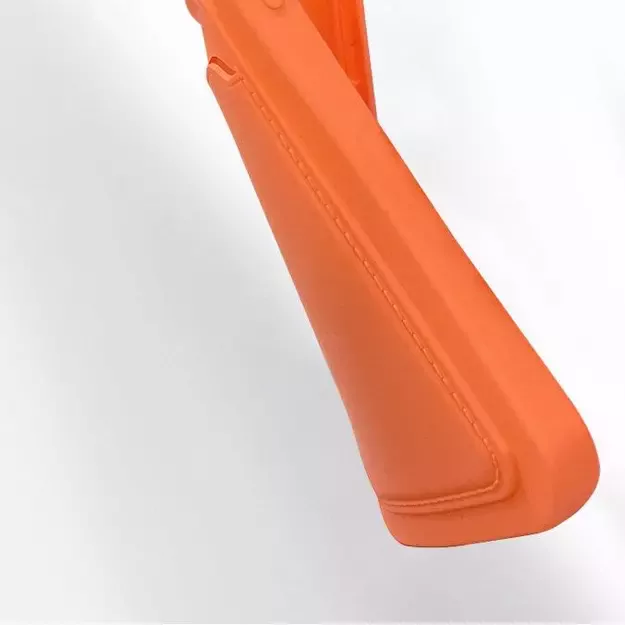 Card Case Silicone Wallet with Card Slot Documents for iPhone 11 Pro Orange 4