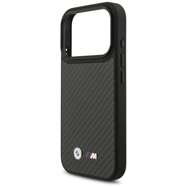 BMW M Kevlar Matt MagSafe Case for iPhone 17 Pro - Black 5