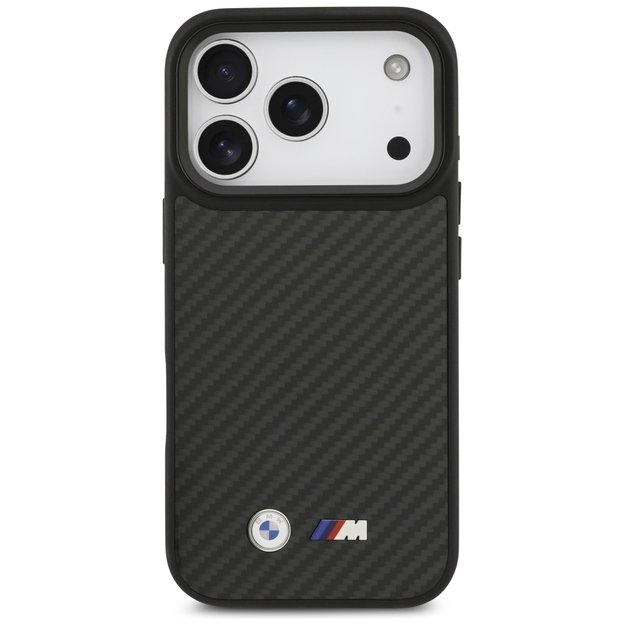 BMW M Kevlar Matt MagSafe Case for iPhone 17 Pro - Black 2