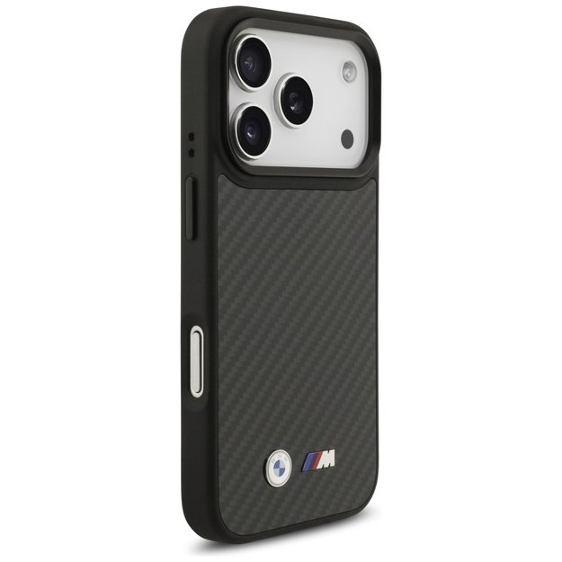 BMW M Kevlar Matt MagSafe Case for iPhone 17 Pro - Black 3