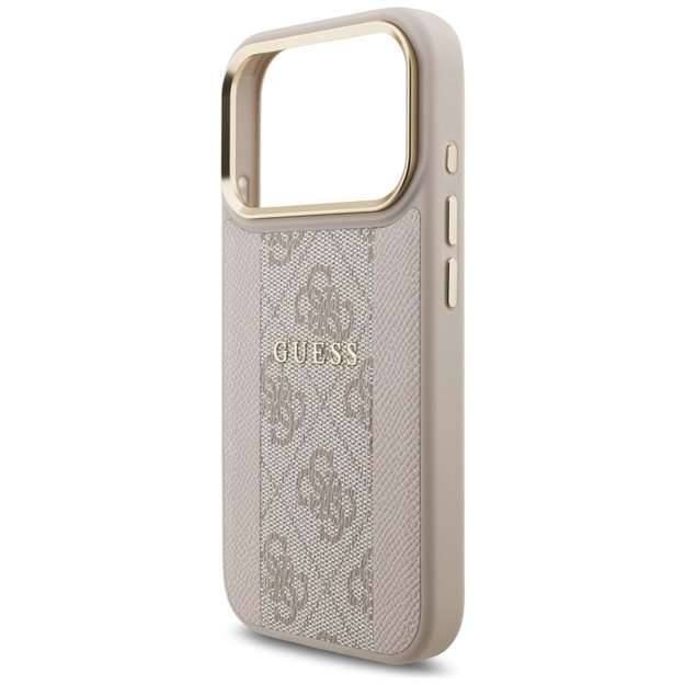 Guess 4G Stripe MagSafe Case for iPhone 17 Pro - Pink 5