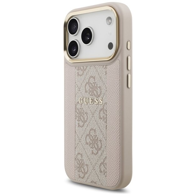 Guess 4G Stripe MagSafe Case for iPhone 17 Pro - Pink 1