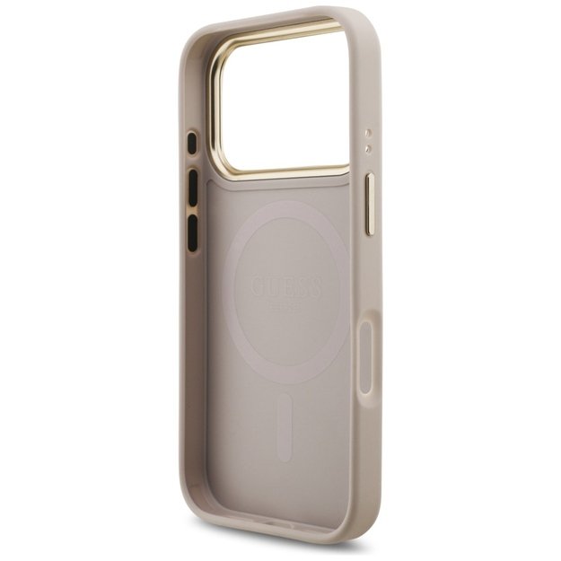 Guess 4G Stripe MagSafe Case for iPhone 17 Pro - Pink 6