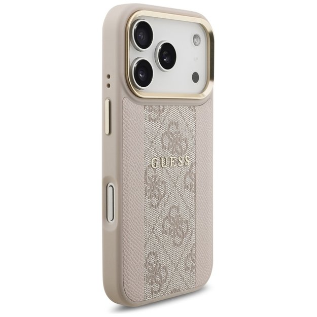 Guess 4G Stripe MagSafe Case for iPhone 17 Pro - Pink 3