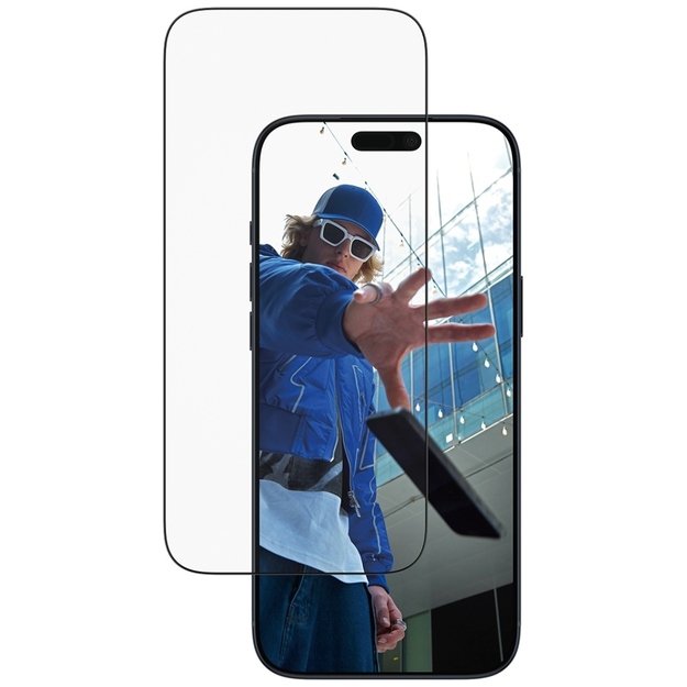 PanzerGlass Ultra-Wide Fit EasyAligner Tempered Glass for iPhone 17 Pro Max 1