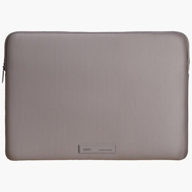 Uniq Cyprus Ridge Edition Laptop Sleeve for 16&quot  laptops, water-resistant neoprene - gray