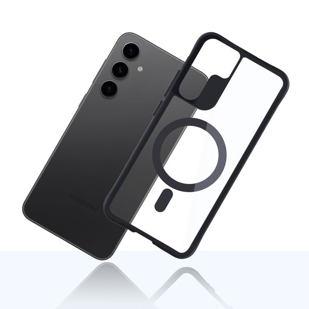3mk Satin Armor MagCase for Samsung Galaxy S24+ - Transparent 10