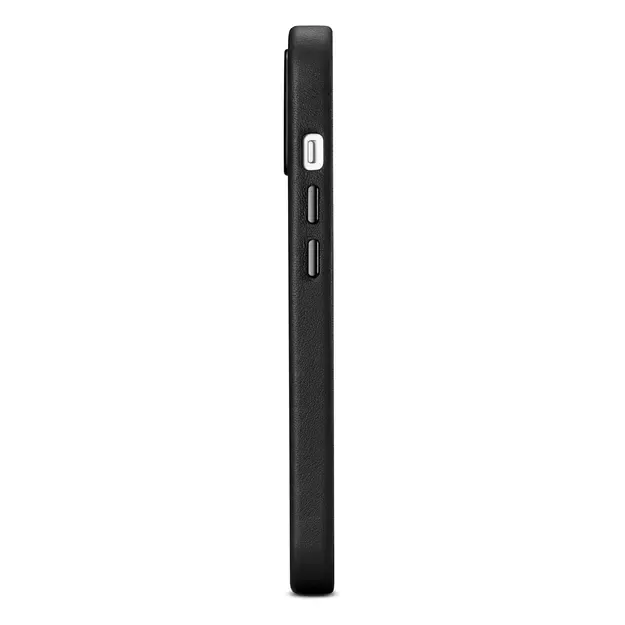 iCarer Case Leather cover for iPhone 14 Plus genuine leather case black (compatible with MagSafe) 22