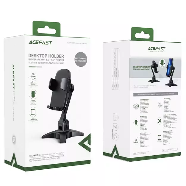 Acefast stand stand gravitational phone holder black (E10) 11