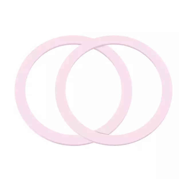 Joyroom set of metal magnetic rings for smartphone 2 pcs. pink (JR-Mag-M3) 1