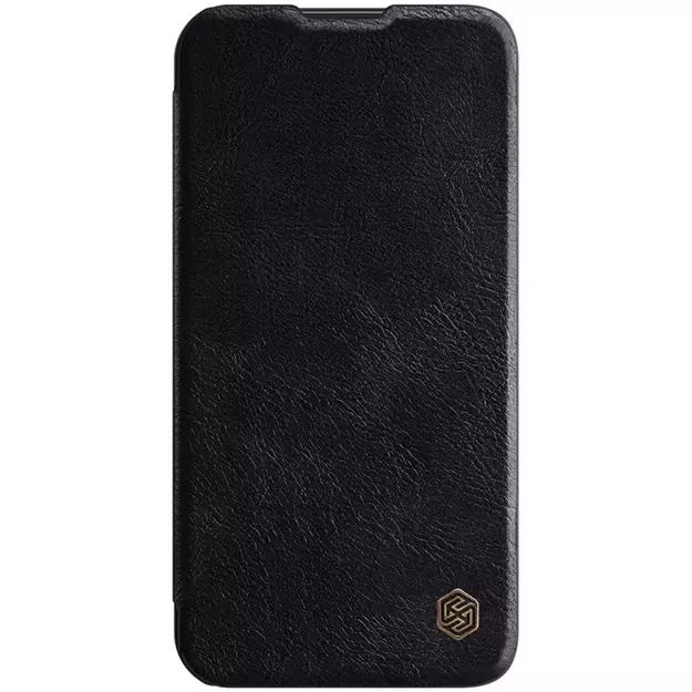 Nillkin Qin Leather Pro Case iPhone 14 Plus Camera Cover Holster Cover Flip Case Black 24