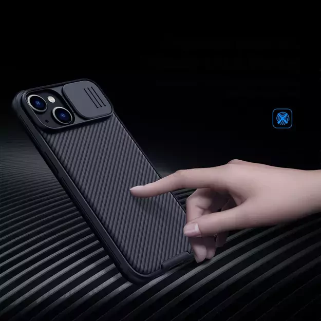 Nillkin CamShield Pro Magnetic Case iPhone 14 Plus Cover Camera Protector Black (with MagSafe) 10