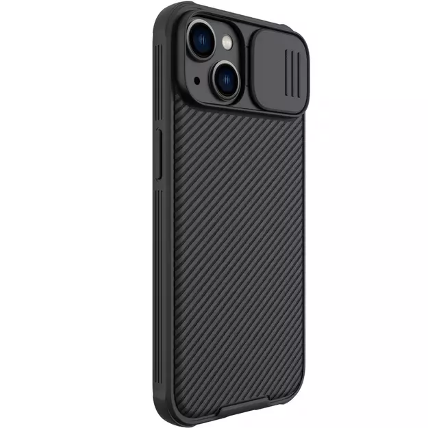 Nillkin CamShield Pro Magnetic Case iPhone 14 Plus Cover Camera Protector Black (with MagSafe) 2