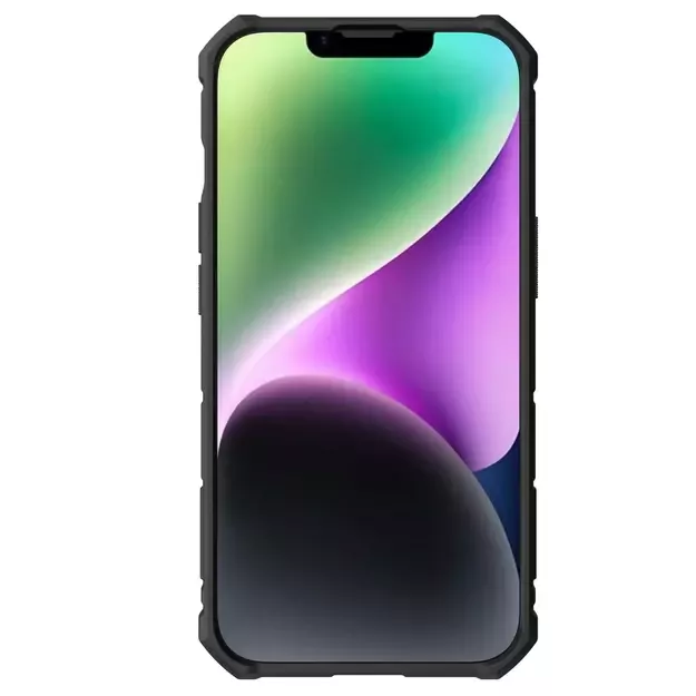 Nillkin CamShield Armor Pro Case iPhone 14 Plus armored cover with camera cover ring stand blue 3