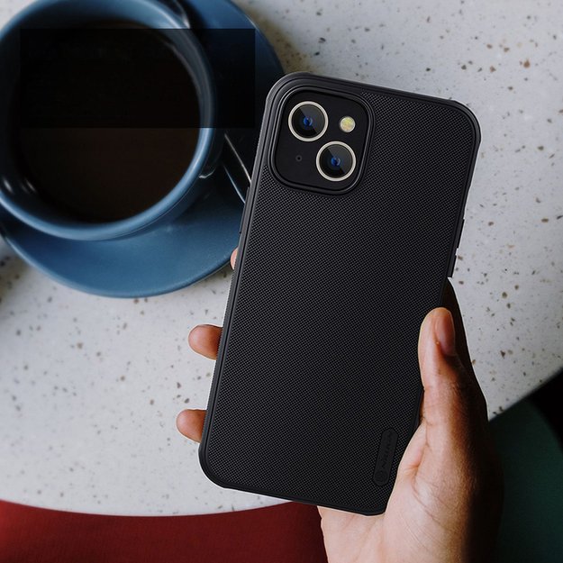 Nillkin Super Frosted Shield Pro Magnetic Case for iPhone 14 Plus with MagSafe magnetic blue 32