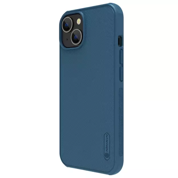 Nillkin Super Frosted Shield Pro Magnetic Case for iPhone 14 Plus with MagSafe magnetic blue 12