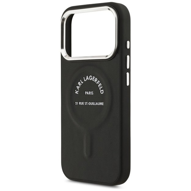 Karl Lagerfeld Karl RSG Logo MagSafe Case for iPhone 17 Pro Max - Black 5